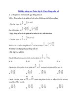 Tải Bài tập nâng cao Toán lớp 4: So sánh phân số - Bài tập nâng cao Toán lớp 4