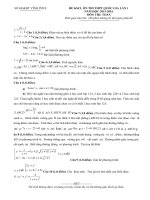 Tải Đề thi thử THPT Quốc gia năm 2016 môn Toán tỉnh Vĩnh Phúc (Lần 1) - Đề thi thử đại học môn Toán năm 2016 có đáp án