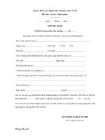 Tải Đơn đề nghị cấp thẻ hướng dẫn viên du lịch - HoaTieu.vn