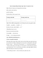 Tải Giải vở bài tập Tiếng Việt lớp 3 tập 1 tuần 13: Luyện từ và câu - Giải vở bài tập Tiếng Việt lớp 3 tuần 13