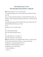 Tải Giải SBT Địa lí 7 bài 4: Thực hành phân tích lược đồ dân số và tháp tuổi - Giải bài tập môn Địa lý lớp 7