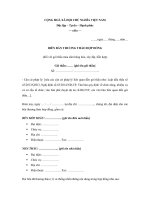 Tải Mẫu biên bản thương thảo hợp đồng - HoaTieu.vn