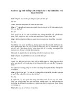 Tải Giải bài tập tình huống GDCD lớp 6 bài 1: Tự chăm sóc, rèn luyện thân thể - Giải bài tập môn GDCD lớp 6