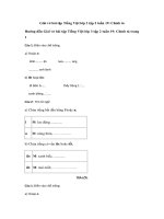 Tải Giải vở bài tập Tiếng Việt lớp 3 tập 2 tuần 19: Chính tả - Giải vở bài tập Tiếng Việt lớp 3 tuần 19