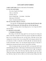 Sáng kiến kinh nghiệm, SKKN - Tổ chức dạy học theo hướng tăng thời lượng học tập và phân hóa đối tượng, giáo viên hướng dẫn học viên học tập hiệu quả