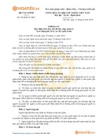 TT-BTC mức thu chế độ thu nộp quản lý phí xử lý vụ việc cạnh tranh - HoaTieu.vn