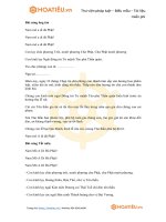 Tải Văn khấn Tết nguyên đán - HoaTieu.vn