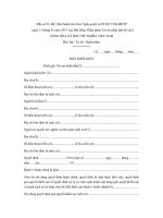 Tải Mẫu số 01-HC: Đơn khởi kiện - HoaTieu.vn