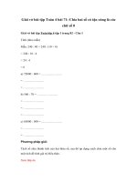 Tải Giải vở bài tập Toán 4 bài 71: Chia hai số có tận cùng là các chữ số 0 - Giải vở bài tập Toán 4 tập 1