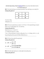 Tải Giải Toán 10: Ôn tập chương 1 - Giải SGK Toán 10 trang 24, 25