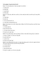 Tải Trắc nghiệm GDCD lớp 8 bài 20 - Hiến pháp nước Cộng hoà xã hội chủ nghĩa Việt Nam