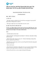 mời các bạn học sinh lớp 8 tham khảo bài soạn văn đánh nhau với cối xay gió để chuẩn bị bài tốt hơn