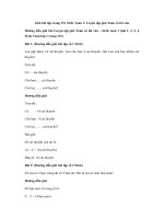 Tải Giải bài tập trang 151 SGK Toán 1: Luyện tập giải Toán có lời văn - Lời giải bài tập Toán lớp 1