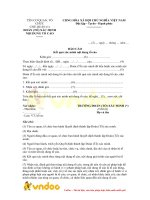 Tải Mẫu báo cáo kết quả xác minh nội dung tố cáo - HoaTieu.vn