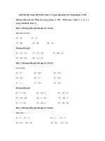 Tải Giải bài tập trang 160 SGK Toán 1: Luyện tập phép trừ trong phạm vi 100 - Lời giải bài tập SGK Toán lớp 1