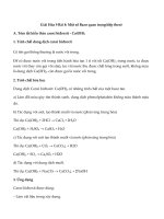Tải Giải Hóa 9 Bài 8: Một số Bazơ quan trọng (tiếp theo) - Giải bài tập Hóa 9 bài 8 (tiếp)