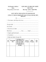 Tải Mẫu giấy chứng nhận đăng ký kinh doanh - HoaTieu.vn