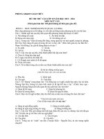 Tải Đề thi thử vào lớp 10 môn Ngữ văn phòng GD&ĐT Giao Thủy năm 2015 - 2016 - Đề thi thử vào lớp 10 môn Ngữ văn có đáp án