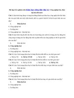 Tải Bài tập trắc nghiệm môn Giáo dục công dân lớp 11: Công nghiệp hóa, hiện đại hóa đất nước - Câu hỏi trắc nghiệm GDCD lớp 11 có đáp án