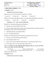 Tải Đề thi học kì 1 lớp 4 môn Lịch sử - Địa lý năm 2018 - 2019 - Đề kiểm tra học kì 1 môn Sử - Địa lớp 4 có đáp án