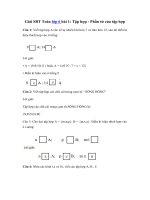 Tải Giải bài tập SBT Toán 6 bài 1: Tập hợp - Phần tử của tập hợp - Giải bài tập môn Toán Đại số lớp 6