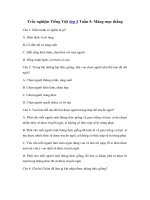 Tải Trắc nghiệm Tiếng Việt lớp 4 Tuần 5: Măng mọc thẳng - Giải bài tập Tiếng Việt lớp 4