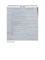 Tải Đề thi Olympic lớp 10 môn Toán Trường THPT Trần Hưng Đạo năm học 2019 - 2020 - Đề thi HSG Toán 1