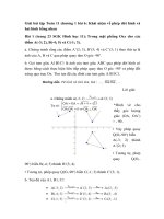 Tải Giải bài tập Toán 11 chương 1 bài 6: Khái niệm về phép dời hình và hai hình bằng nhau - Bài tập môn Toán 11 trang 23, 24 SGK