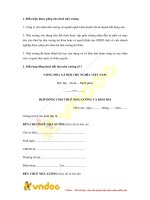 Tải Mẫu hợp đồng thuê đất làm nhà xưởng - HoaTieu.vn