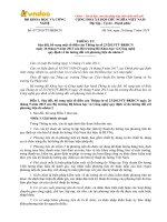 TT-BKHCN sửa đổi quy định đo lường với phương tiện đo nhóm 2 - HoaTieu.vn