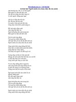 lời bài hát người mình yêu chưa chắc đã yêu mình