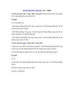 Tải Giải Toán 7 bài 7: Định lí - Giải bài tập SGK Toán lớp 7 bài 7