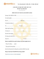 Tải Mẫu đơn xin đóng bảo hiểm xã hội - HoaTieu.vn