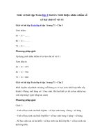 Tải Giải vở bài tập Toán 4 bài 61: Giới thiệu nhân nhẩm số có hai chữ số với 11 - Giải vở bài tập Toán 4 tập 1