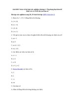 Tải Giải SBT Toán 12 bài tập trắc nghiệm chương 1: Ứng dụng đạo hàm để khảo sát và vẽ đồ thị của hàm số - Giải SBT Toán lớp 12