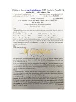 Tải Đề thi tuyển sinh vào lớp 10 môn Hóa học THPT Chuyên Sư Phạm Hà Nội năm học 2019 - 2020 (chuyên Hóa) - Đề thi tuyển sinh vào lớp 10 môn Hóa năm 2019 có đáp án