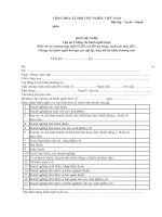 cộng hòa xã hội chủ nghĩa việt nam độc lập  tự do  hạnh phúc đơn đề nghịcấp lại chứng chỉ hành nghề dược