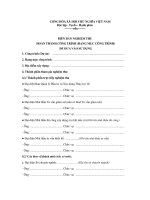 ● đại diện nhà thầu thi công xây dựng cơ khí nếu cóghi tên nhà thầu thi công