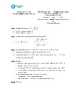 thời gian làm bài 120 phút không kể thời gian giao