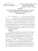 góp phần nâng nhận thức về khối đại đoàn kết toàn dân tộc và vai trò vị trí của