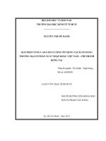(Luận văn thạc sĩ) giải pháp nâng cao chất lượng tín dụng tại ngân hàng thương mại cổ phần xuất nhập khẩu việt nam   chi nhánh đồng nai 