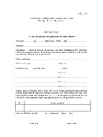 Tải Biên bản họp tặng giấy khen Gia đình văn hóa - HoaTieu.vn