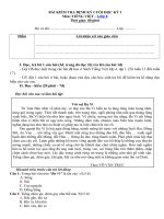 Tải Đề thi Tiếng Việt lớp 4 học kỳ 1 năm 2020 - 2021 - Đề thi học kì 1 lớp 4 môn Tiếng Việt Có đáp án