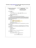 Tải Đề thi thử vào lớp 10 môn Toán trường THPT Hoàng Mai, Hà Nội năm học 2019 - 2020 - Đề thi vào lớp 10 môn Toán năm 2019