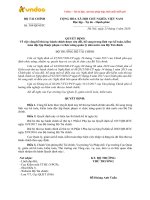 QĐ-BTC thủ tục hành chính lĩnh vực kế toán được sửa đổi, bổ sung - HoaTieu.vn