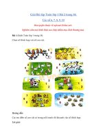 Tải Giải Toán lớp 1 trang 18 sách Kết nối tri thức với cuộc sống - Các số 6, 7, 8, 9, 10 - Luyện tập