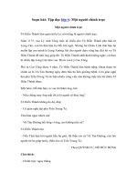 Tải Soạn bài Tập đọc lớp 4: Một người chính trực - Giải bài tập SGK Tiếng Việt 4 trang 37