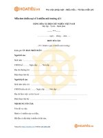 Tải Mẫu đơn khiếu nại về ô nhiễm môi trường - HoaTieu.vn