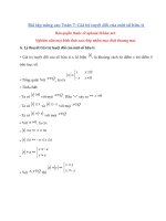 Tải Bài tập nâng cao Toán 7: Giá trị tuyệt đối của một số hữu tỉ - Bài tập Toán lớp 7 Đại số