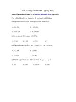 Tải Giải vở bài tập Toán 4 bài 27: Luyện tập chung chương 1 - Giải vở bài tập Toán 4 tập 1